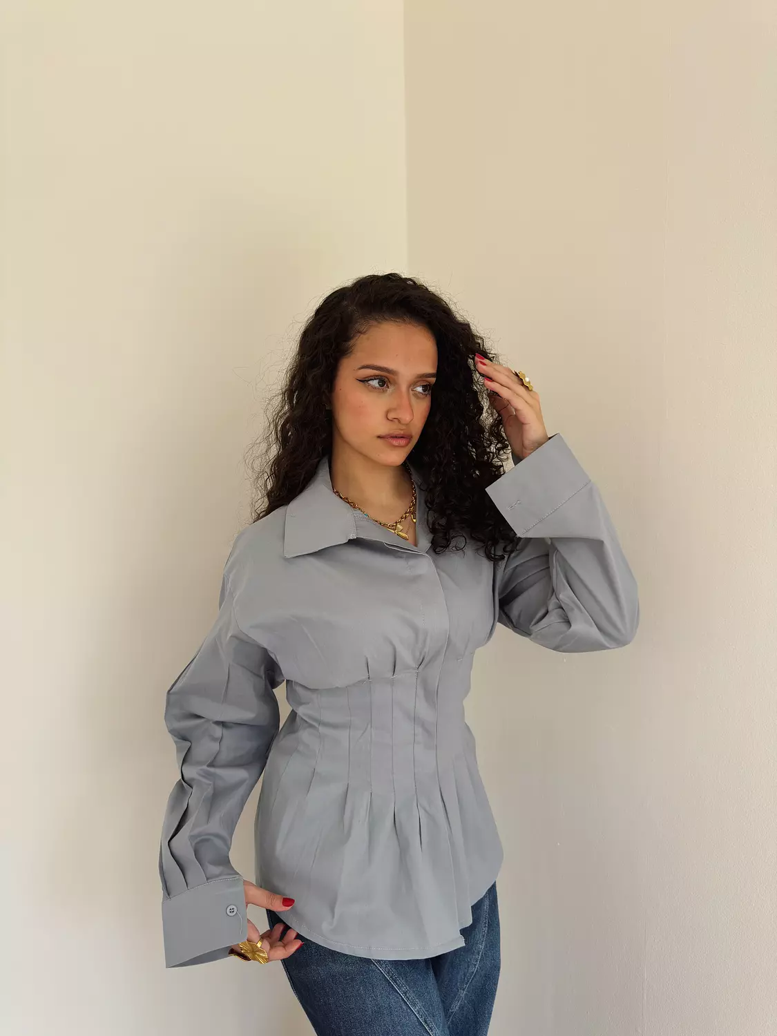 Corset shirt long  4