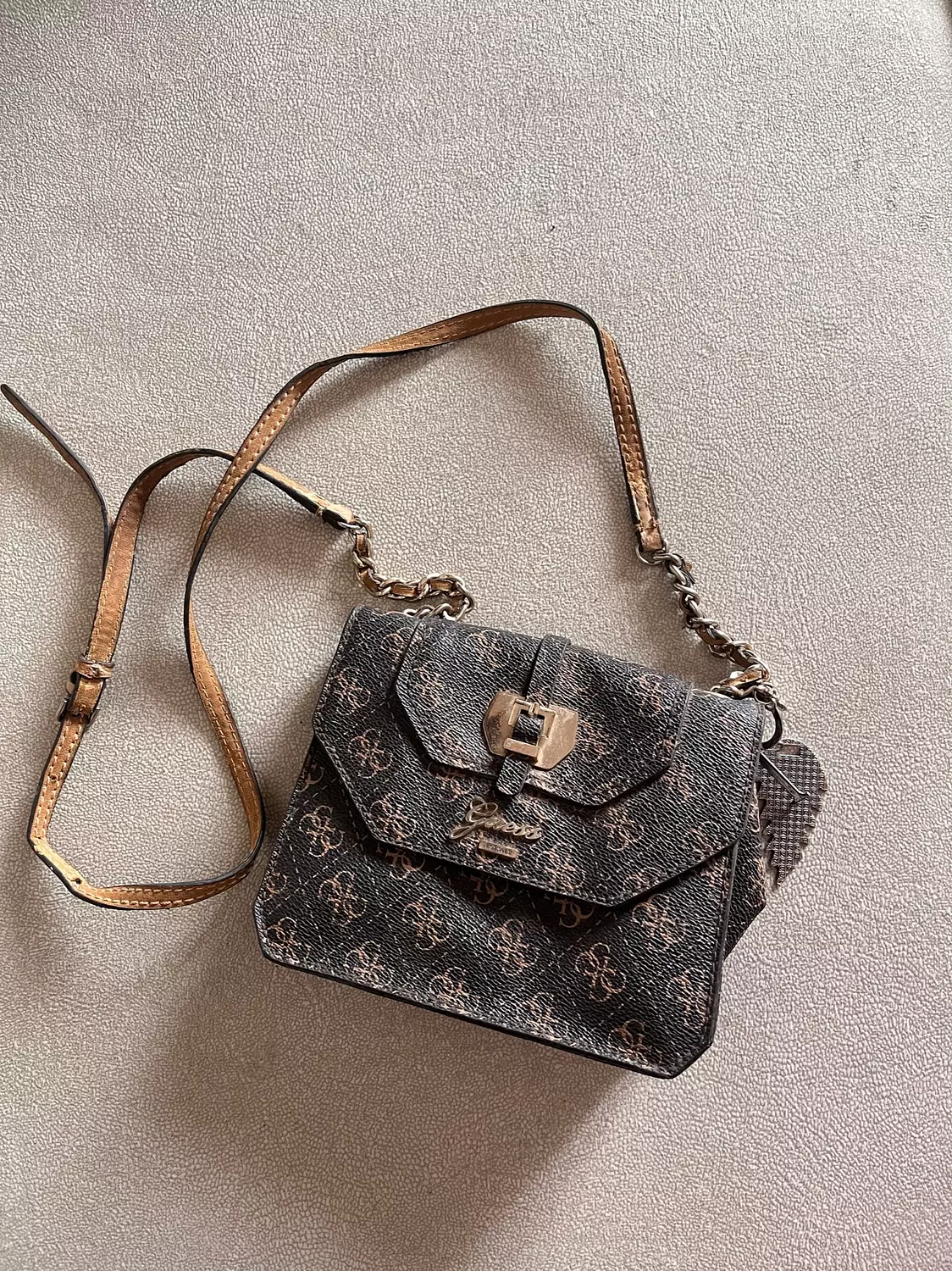 Authentic Guess mini cross body bag hover image