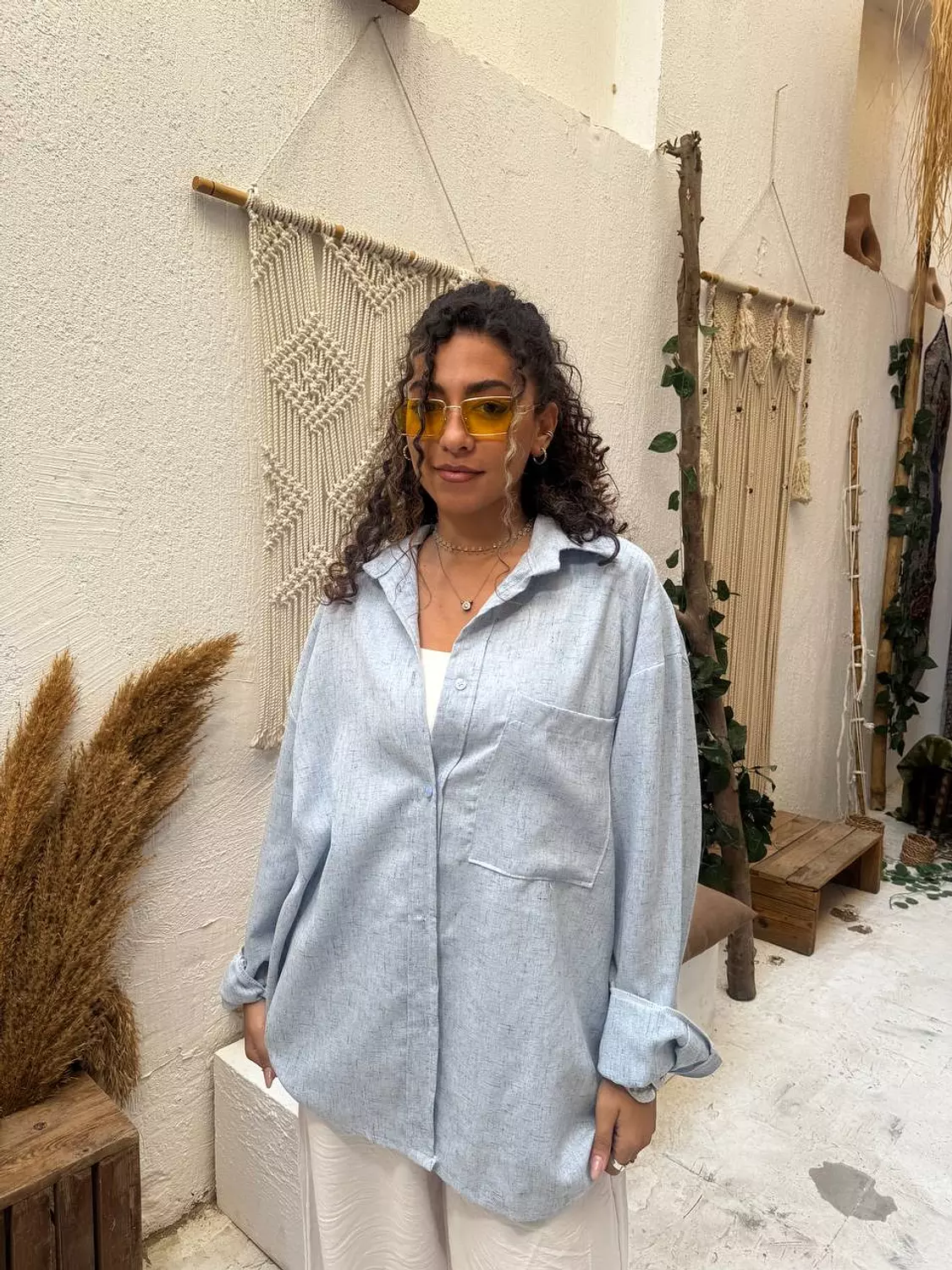 Linen chemise 6