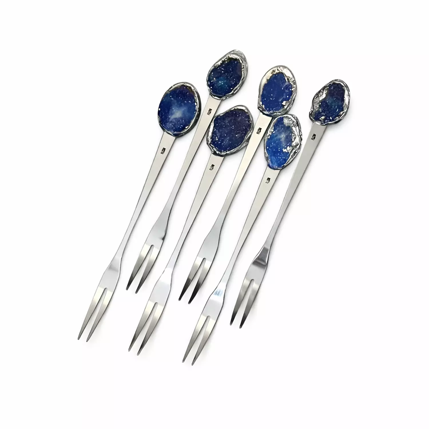  Silver Cake Forks set image