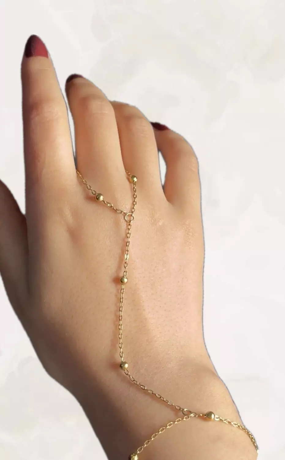 Gold handchain image