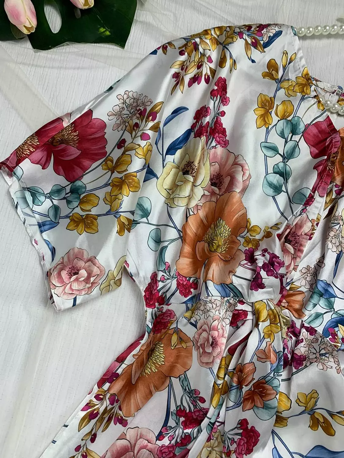Floral silky satin dress from Splash   8 to 40:47  10 to 50:55    2