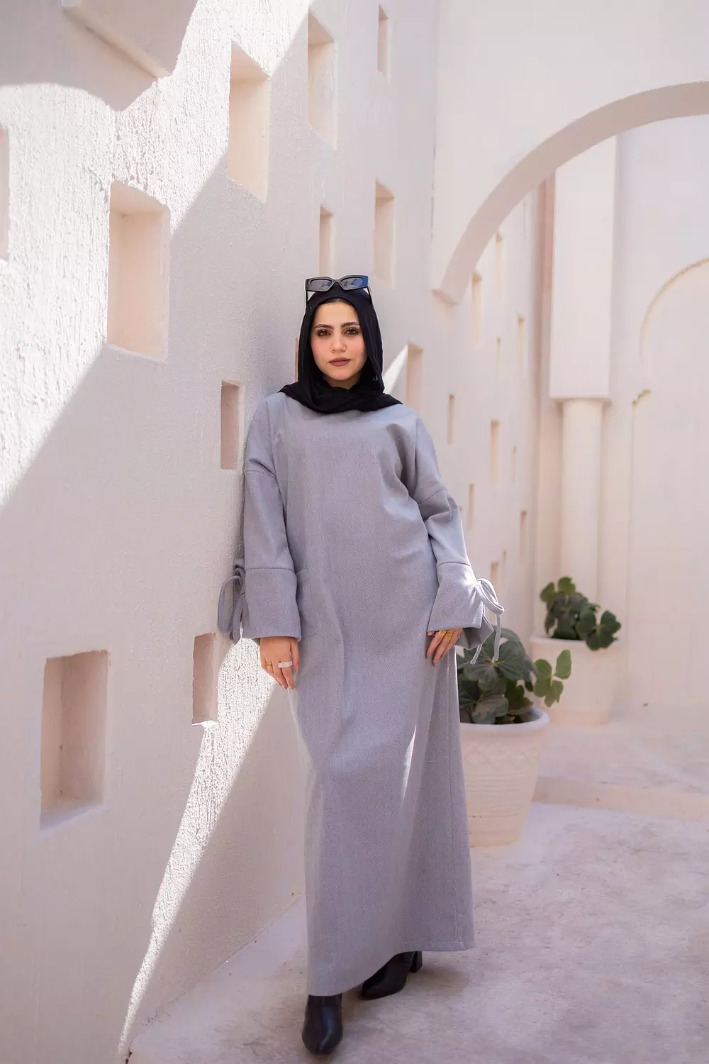 Sofia Dress Gray image