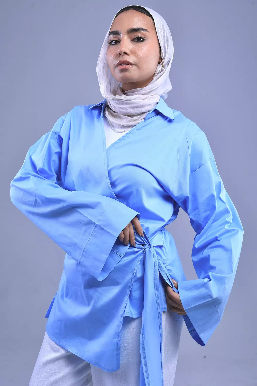 Wrapped blouse  3
