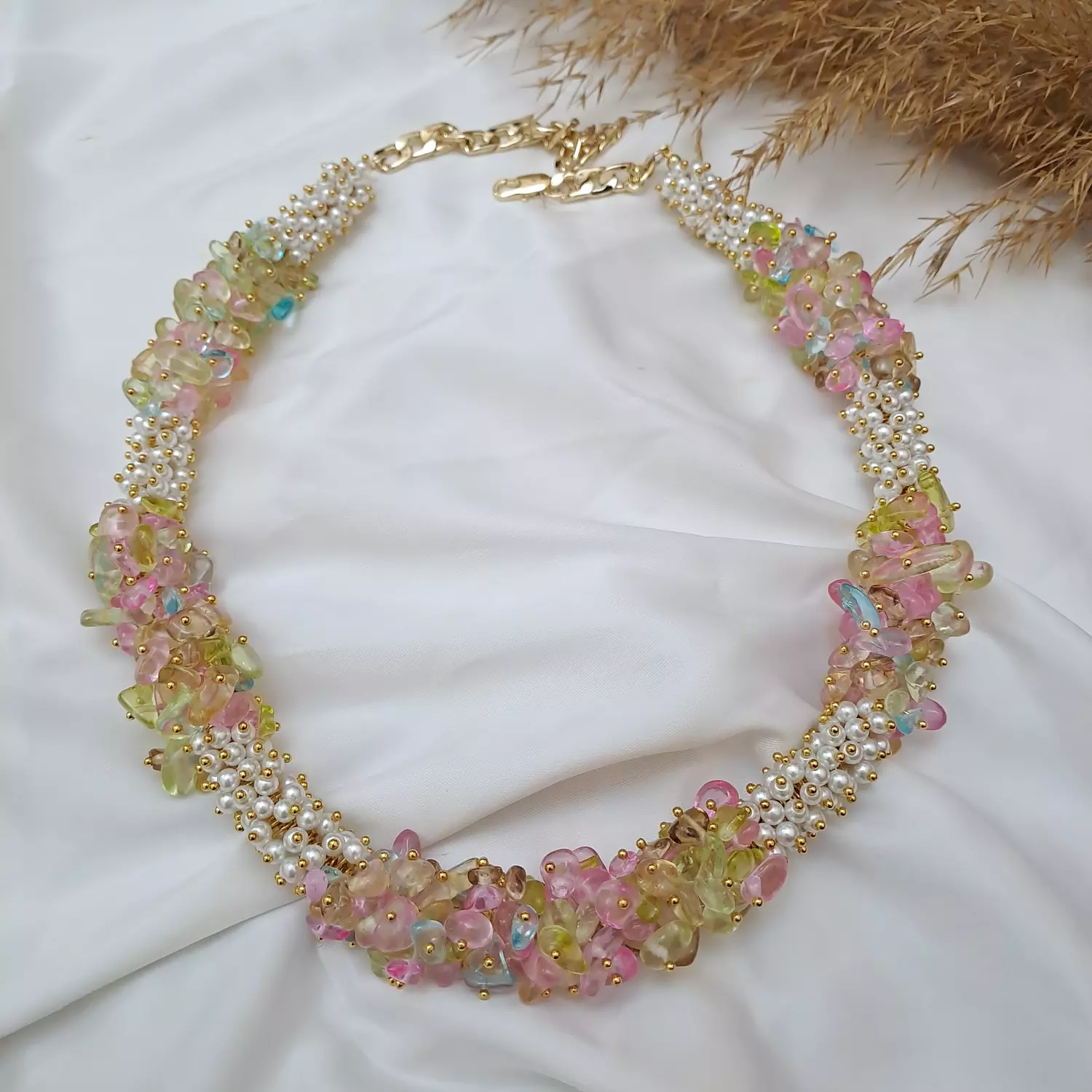 Lime-Day dreaming necklace 1
