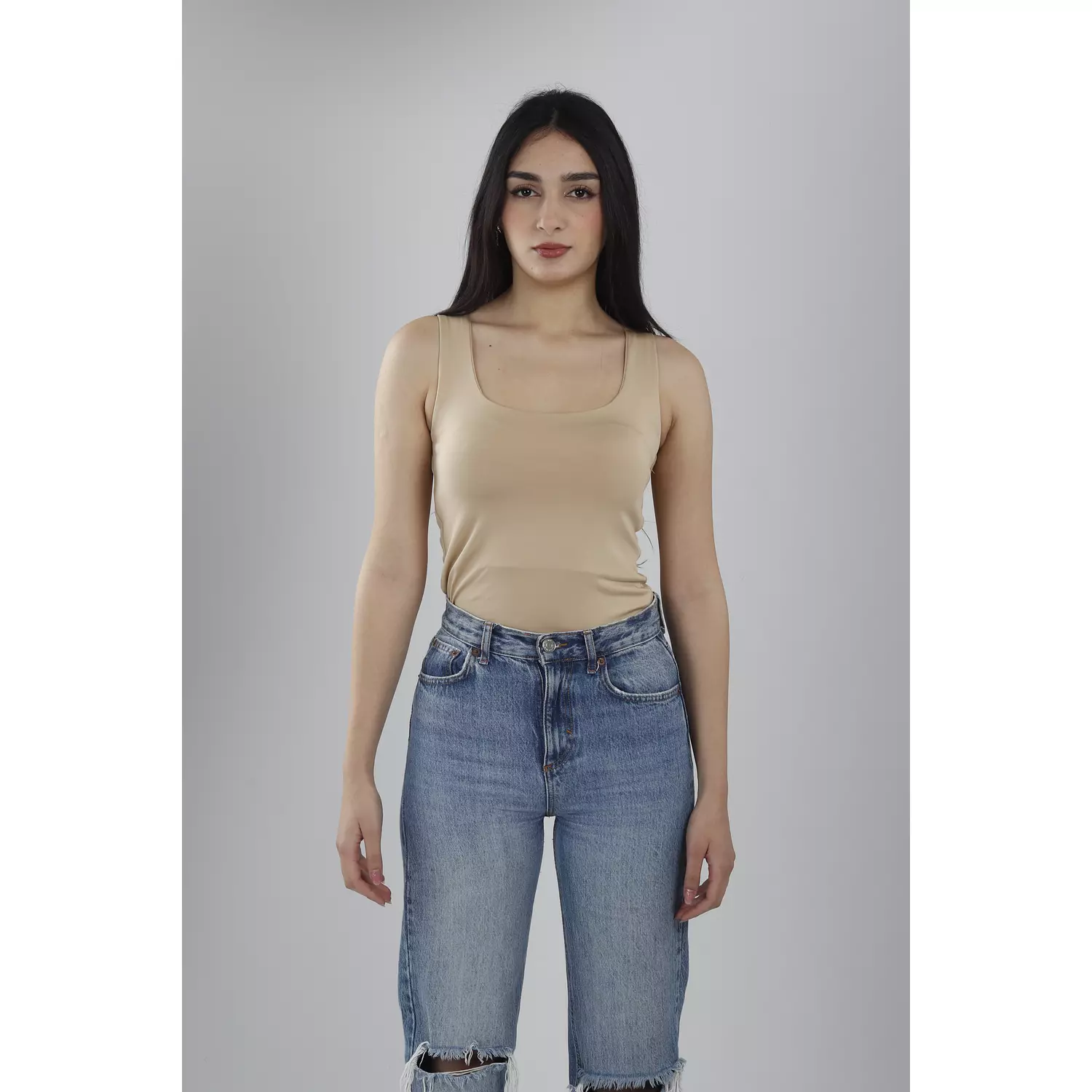 NEW-tank top double layered (70% cotton /30% polyester) 15