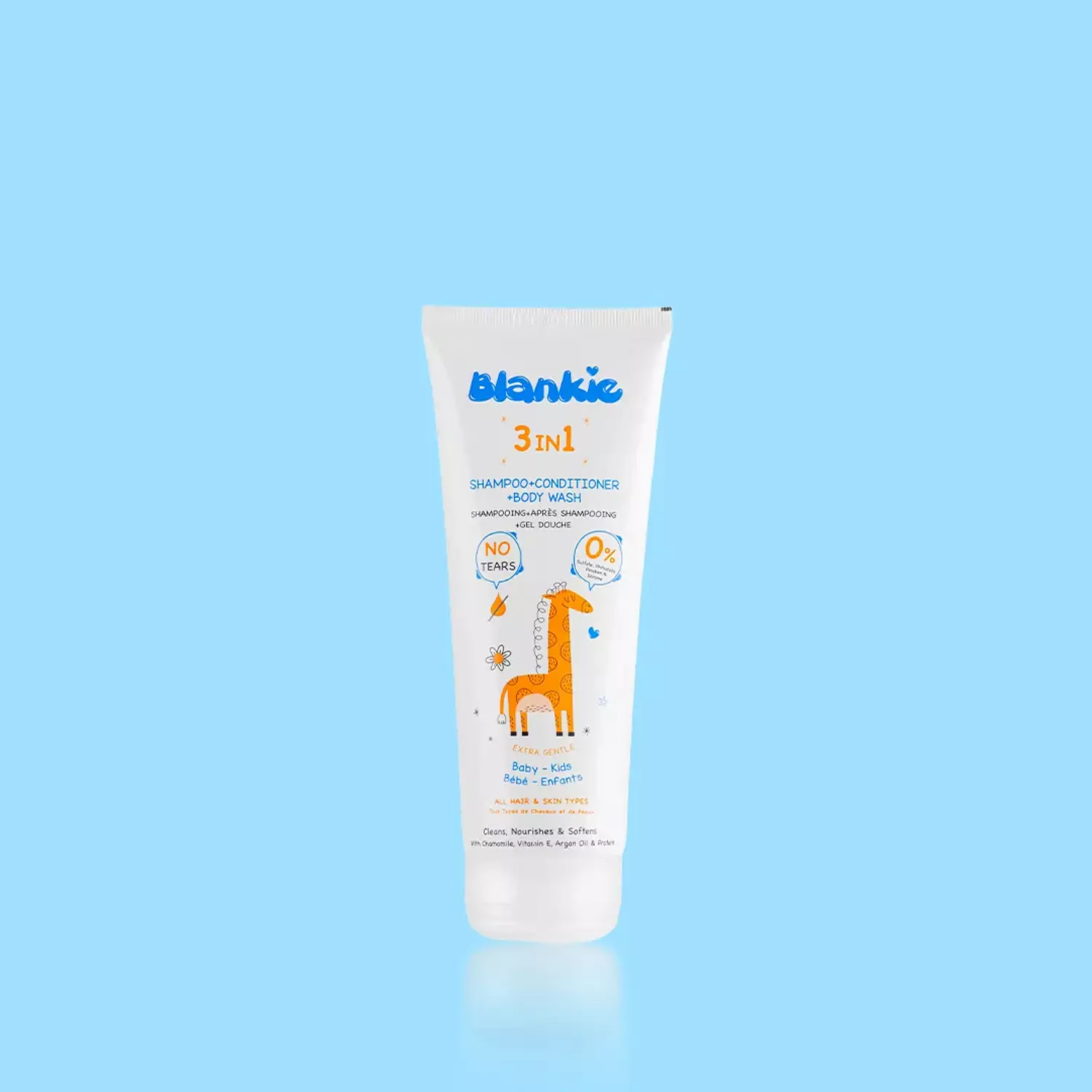 Balnkie Shampoo + Conditioner + Body Wash - 200 ml image