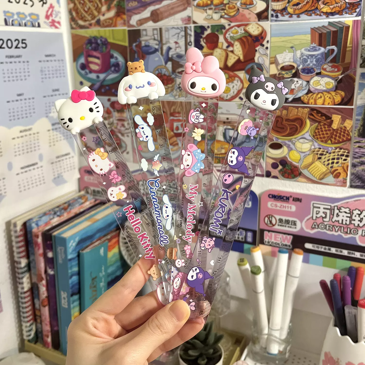 sanrio ruler (15cm) image