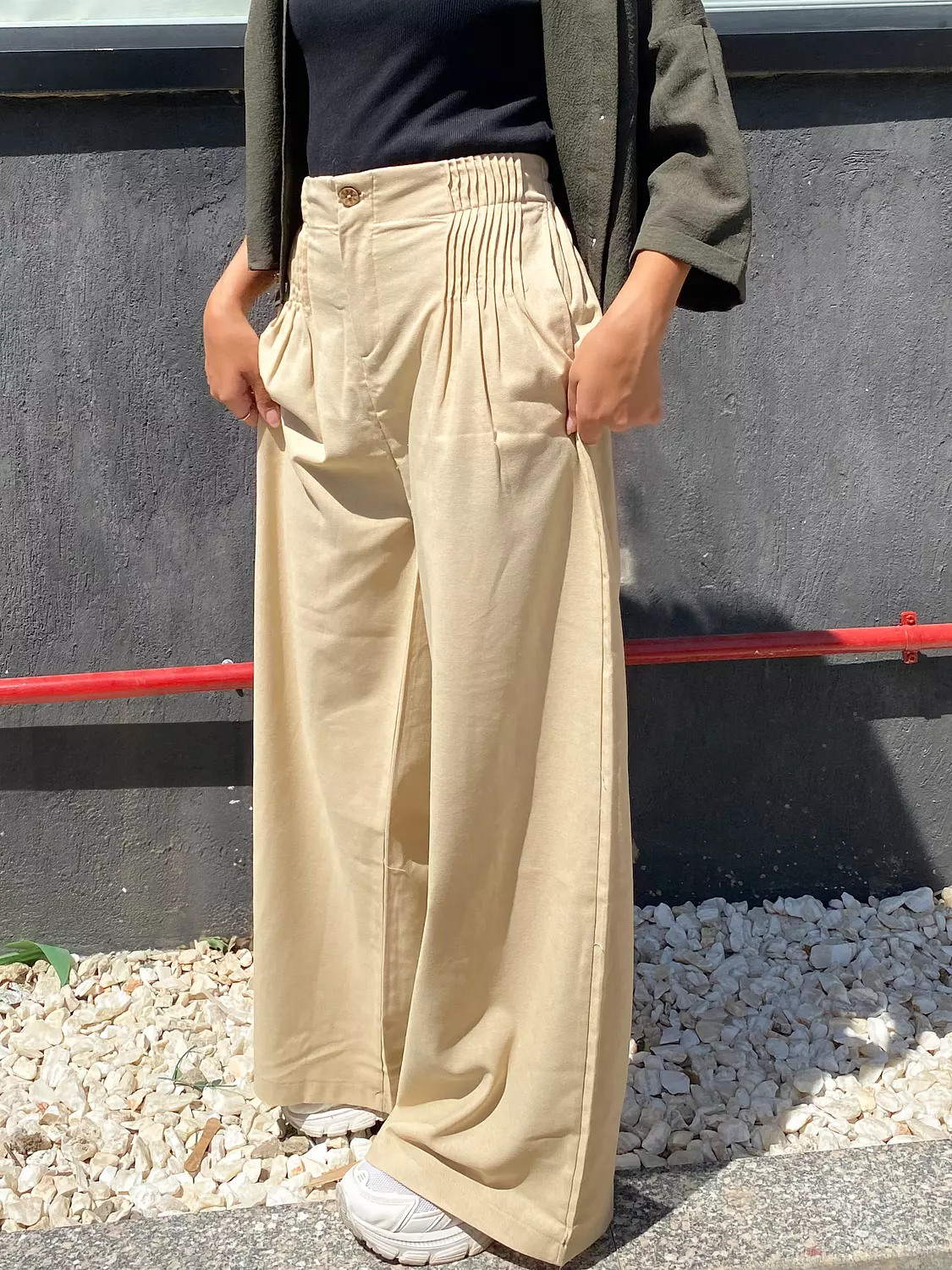Breezy Pants Beige  1