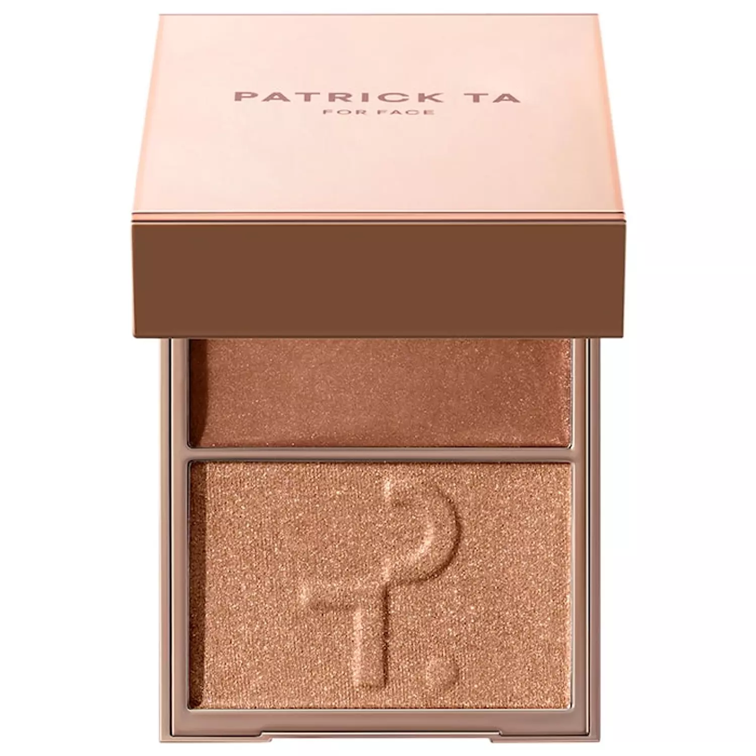 PATRICK TA  Major Glow Creme & Powder Light Reflecting Translucent Highlighter Duo 2