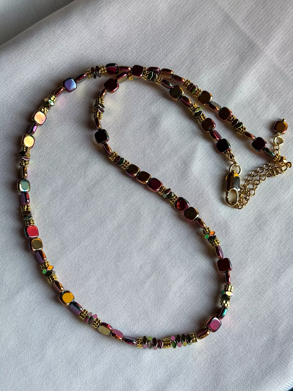 Hematite Necklace " Without Letter  " ( Stock ) 1