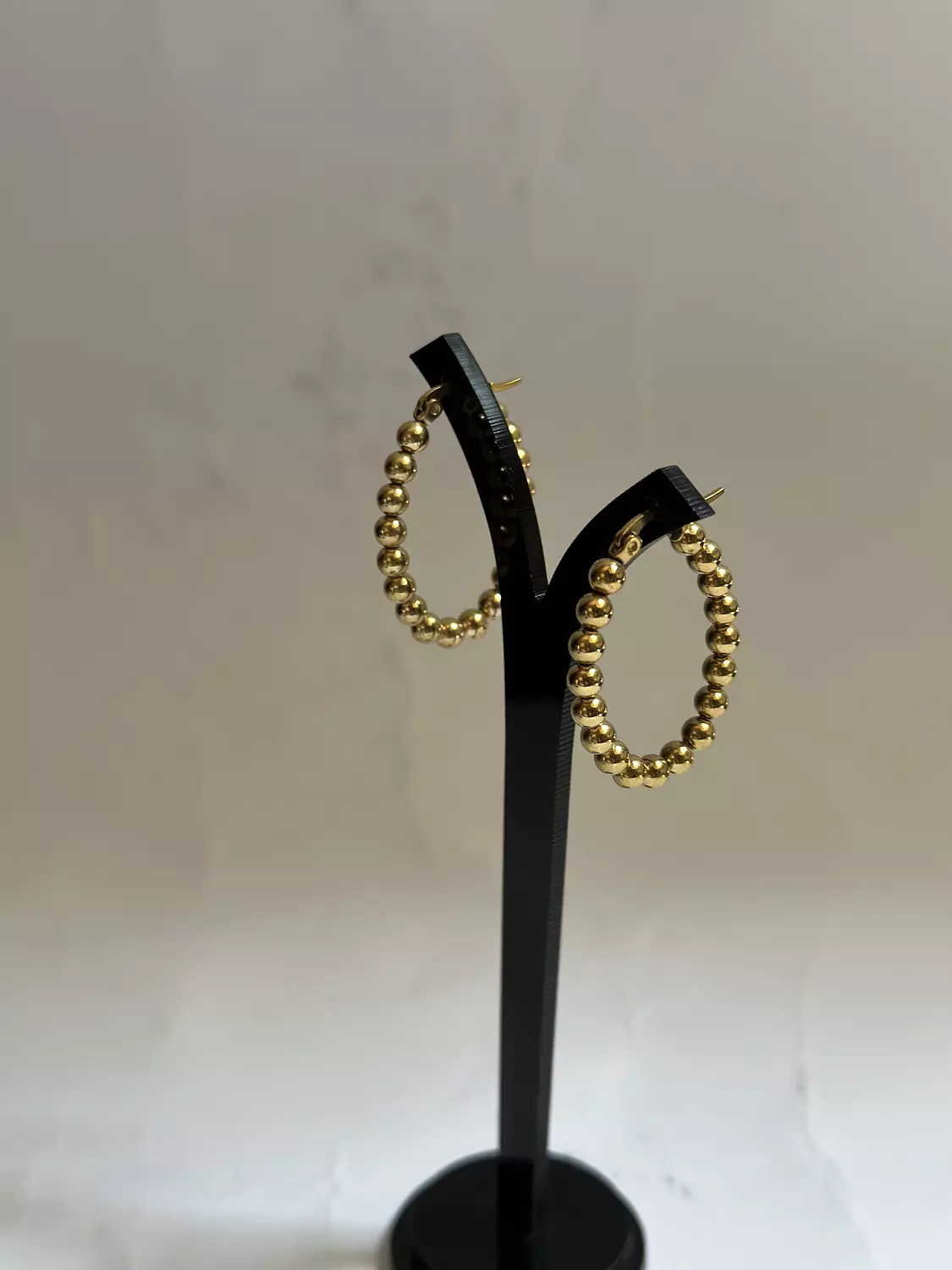 Oval Beads Hoop 1