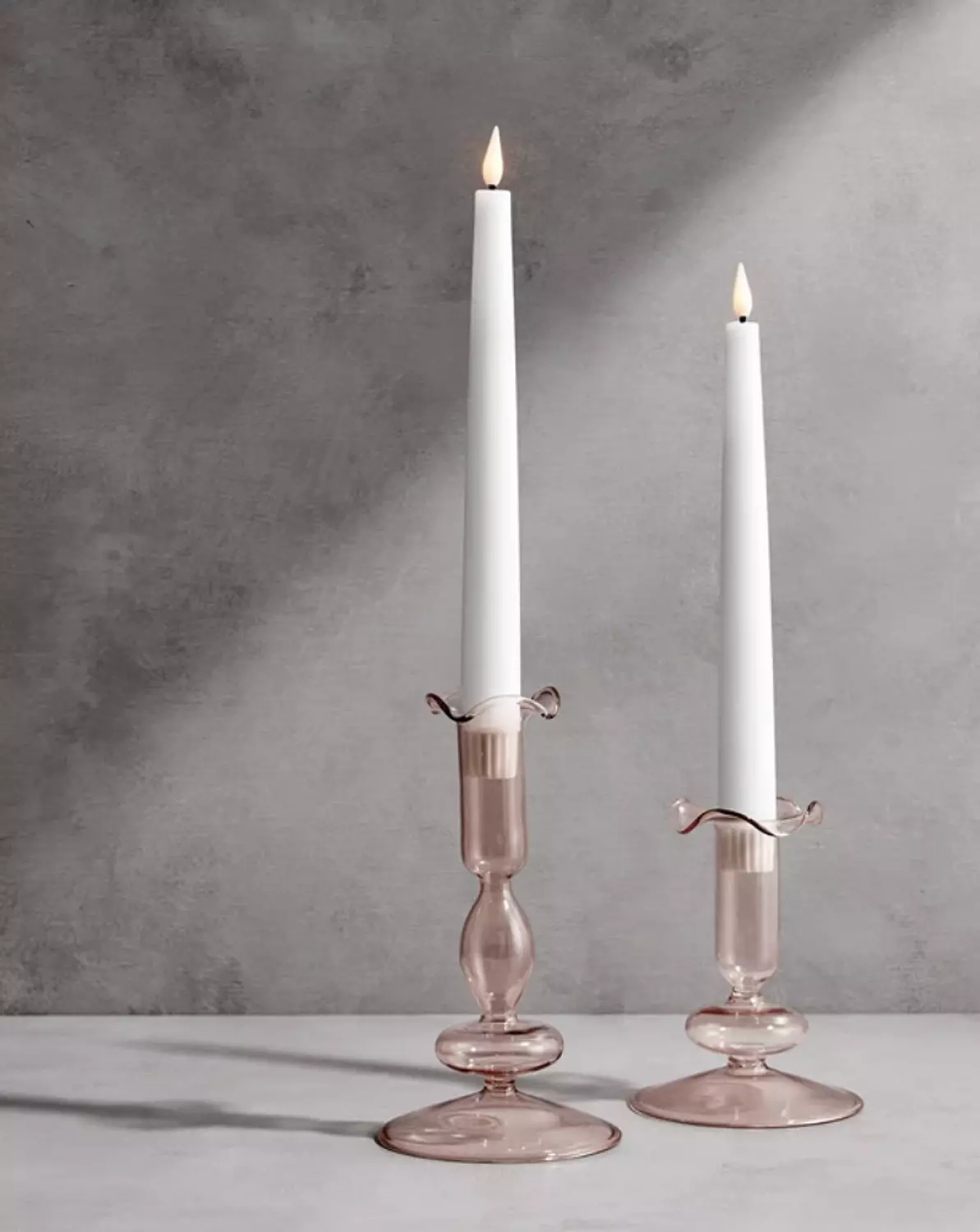 Lilies candle holders set  3