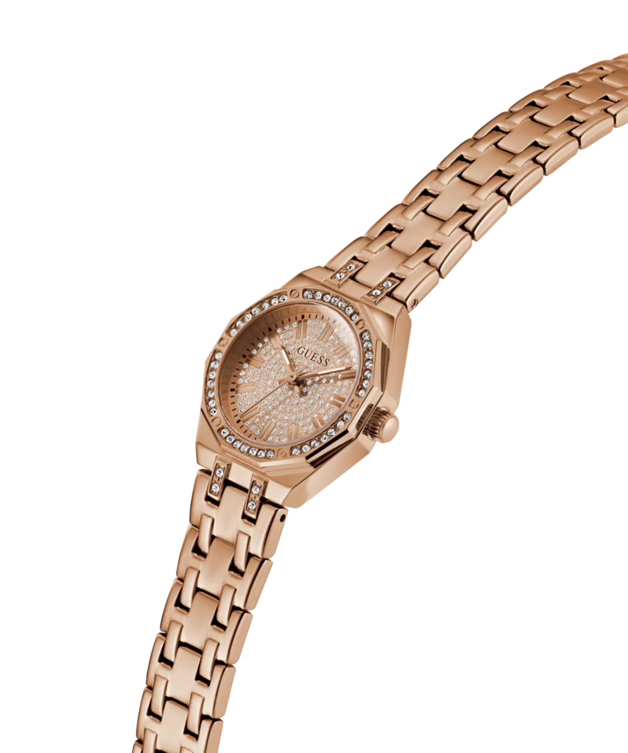 GUESS Ladies Pixie Rose Gold Tone Analog Watch 4