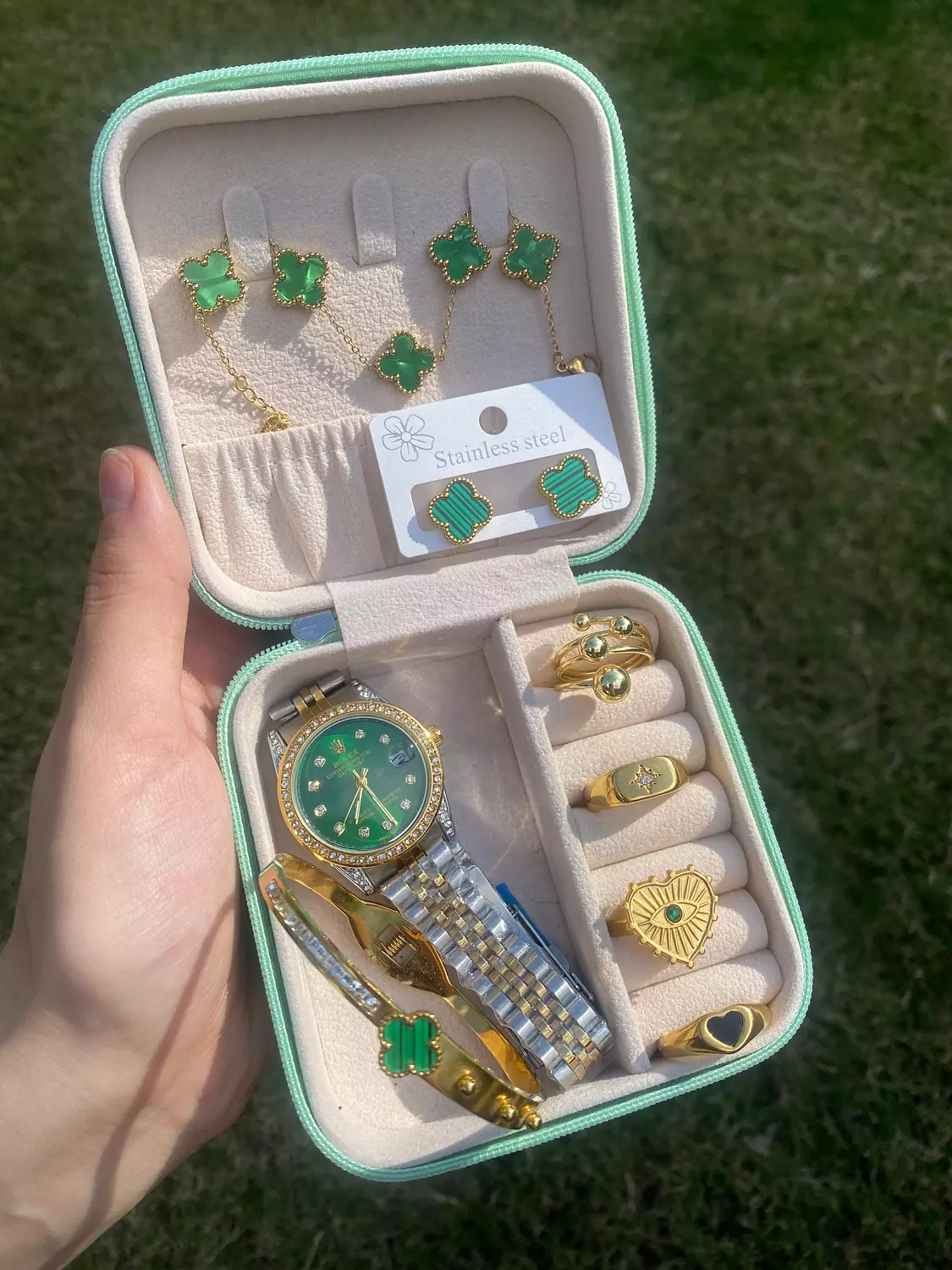 Green box