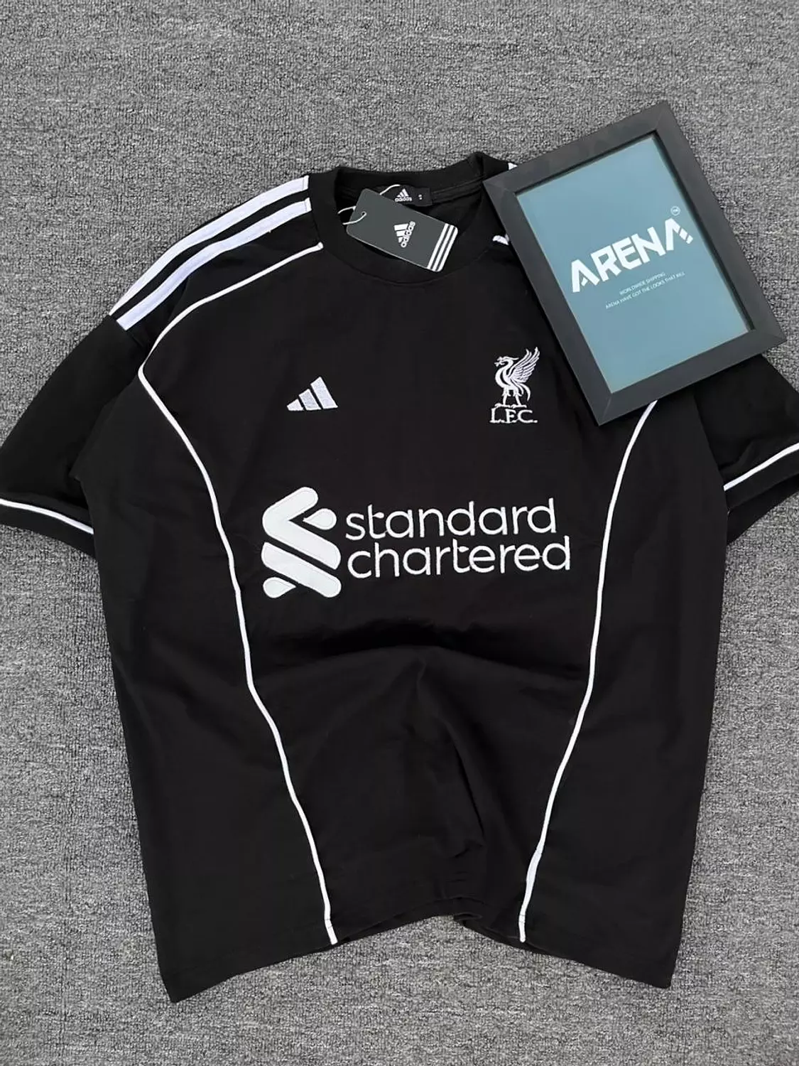 Black Liverpool T-shirt image