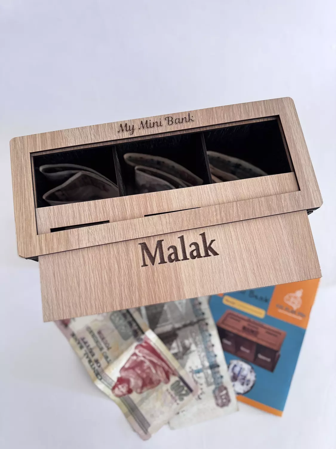 Mini Bank in English (Give - Save - Spend) 3