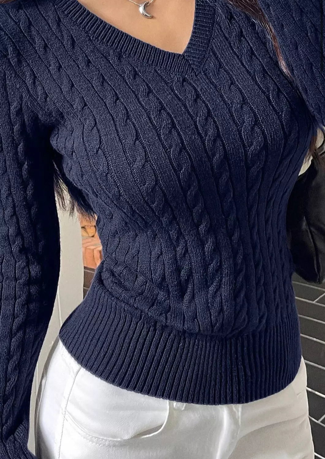 Basic Ribbed Pullover - High Neck (Turtleneck) 10