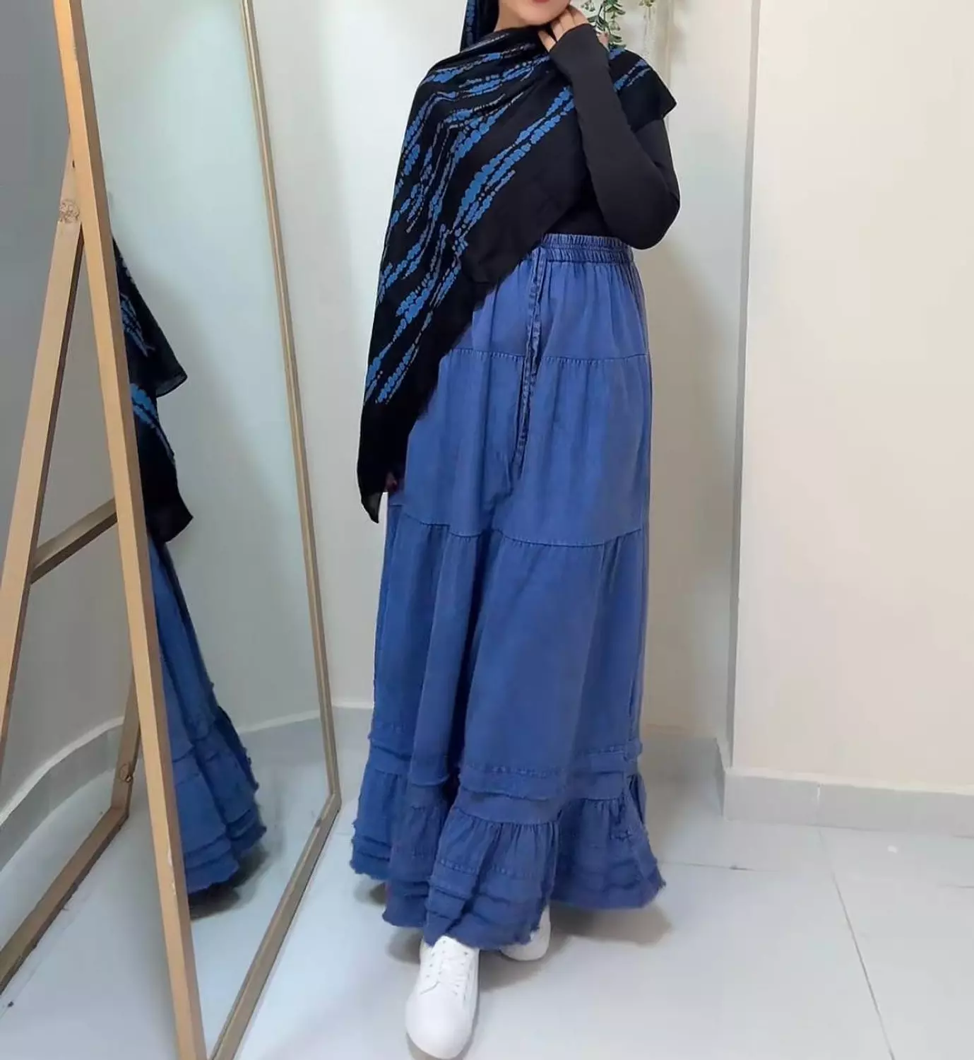 GABARDINE SKIRT 1
