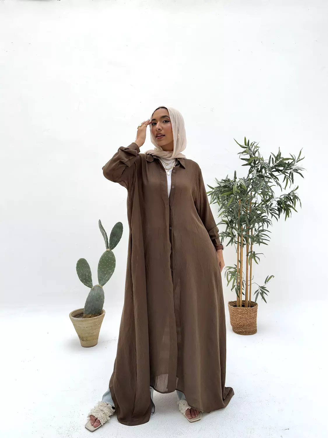 Soft Linen Dress image