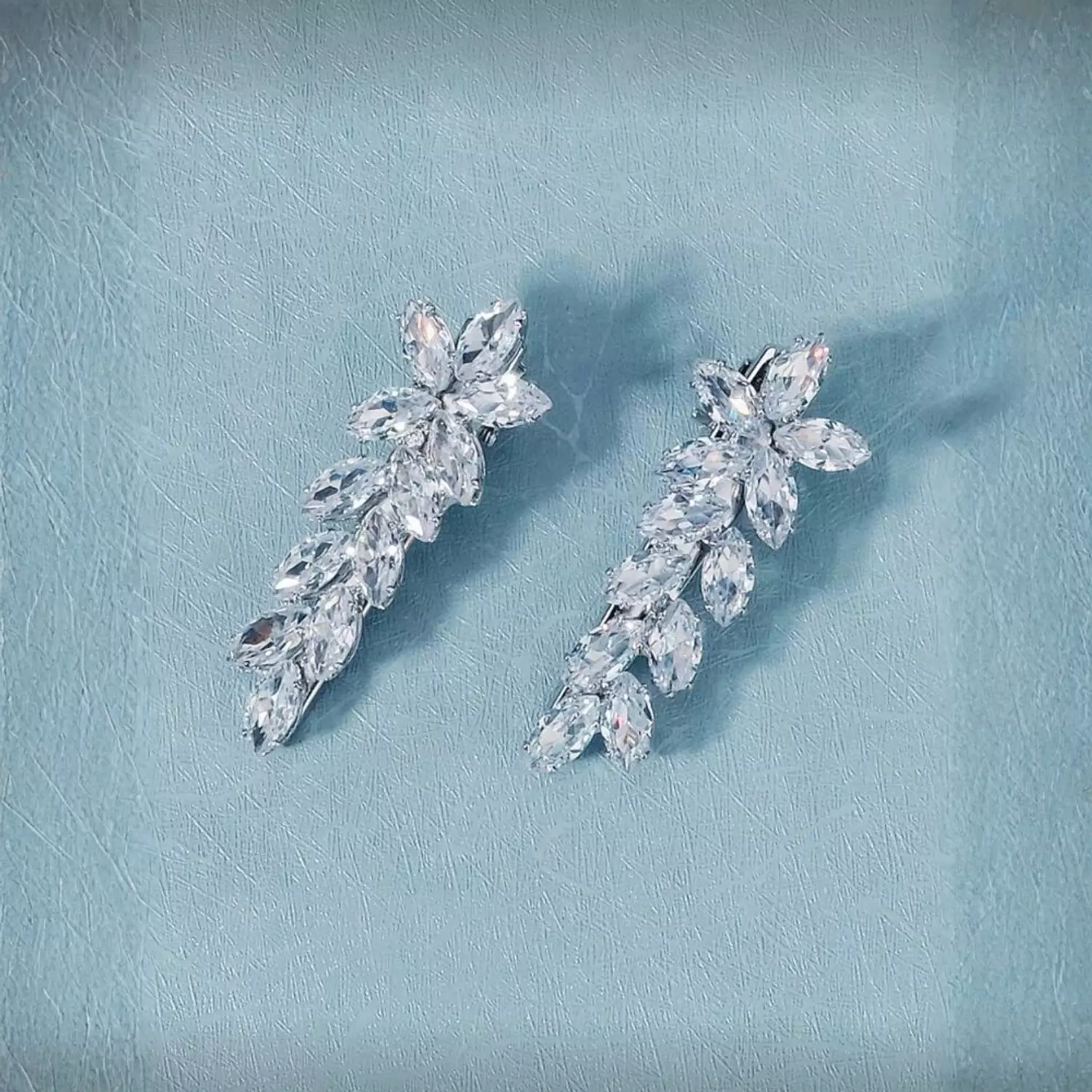 Bling Bling Wedding Season 2 Pc Hair Clips Set 1