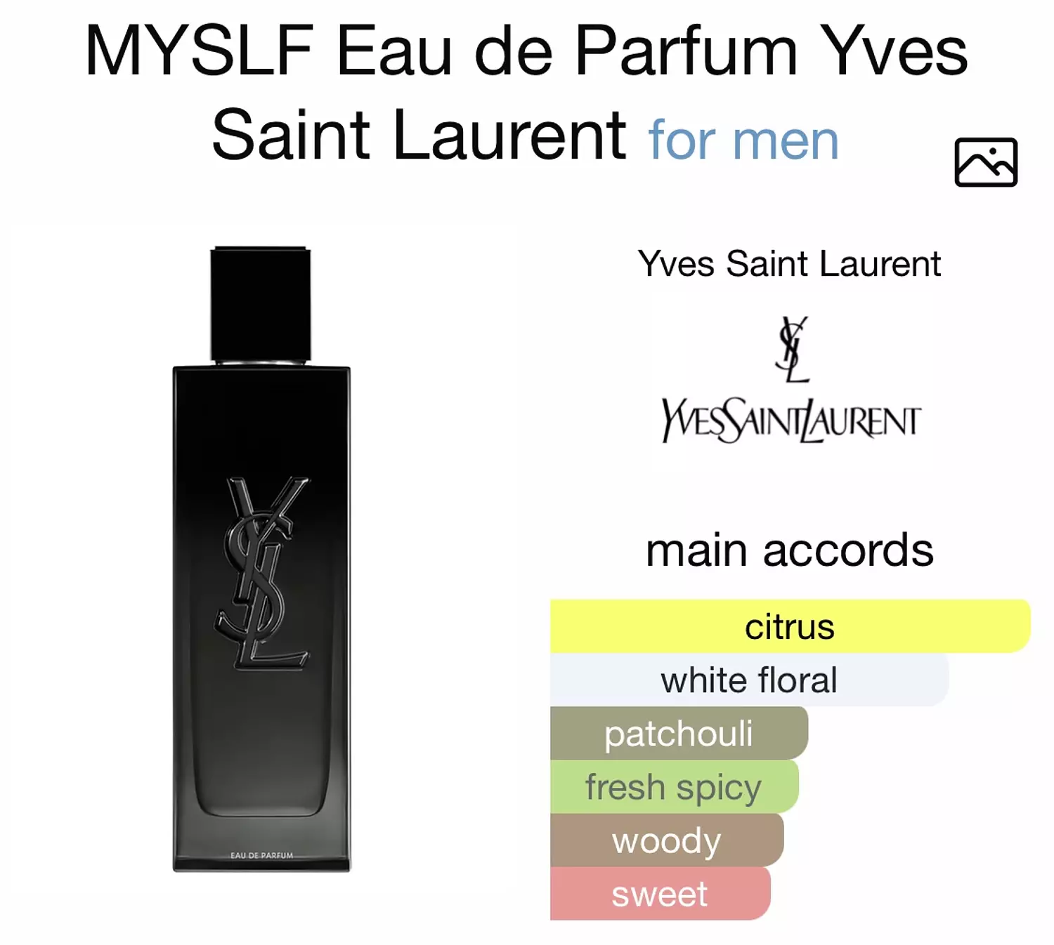 MYSLF Eau de Parfum Yves Saint Laurent hover image