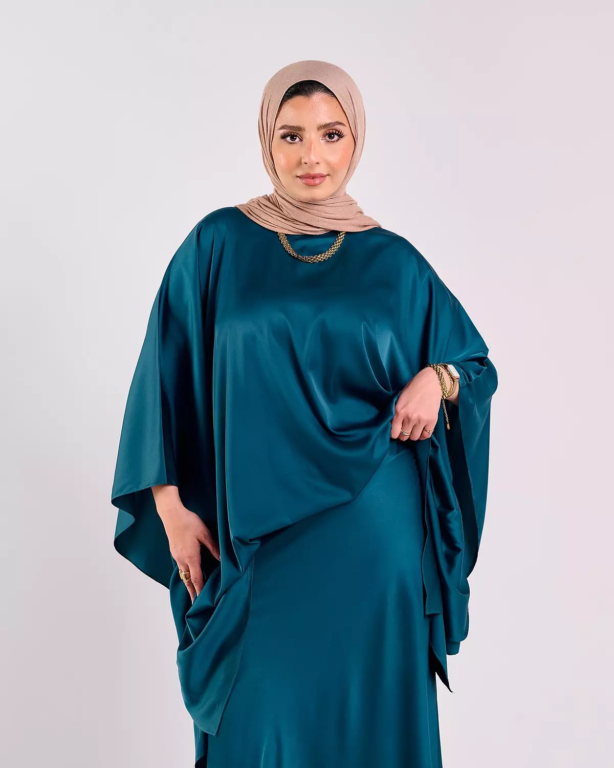Soiree Suit in petroleum  2