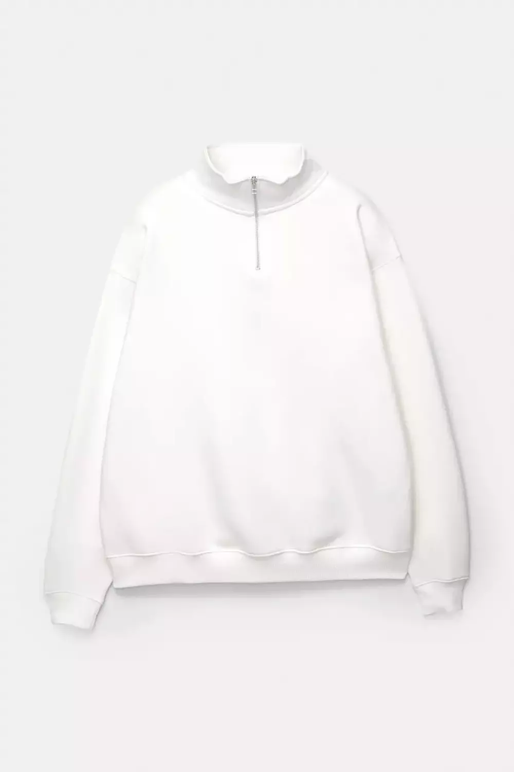 Pull&bear Basic Quarter Zip Sweatshirt  17