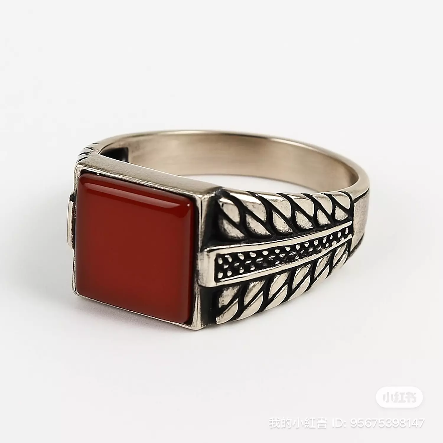  925 silver Men ring  image