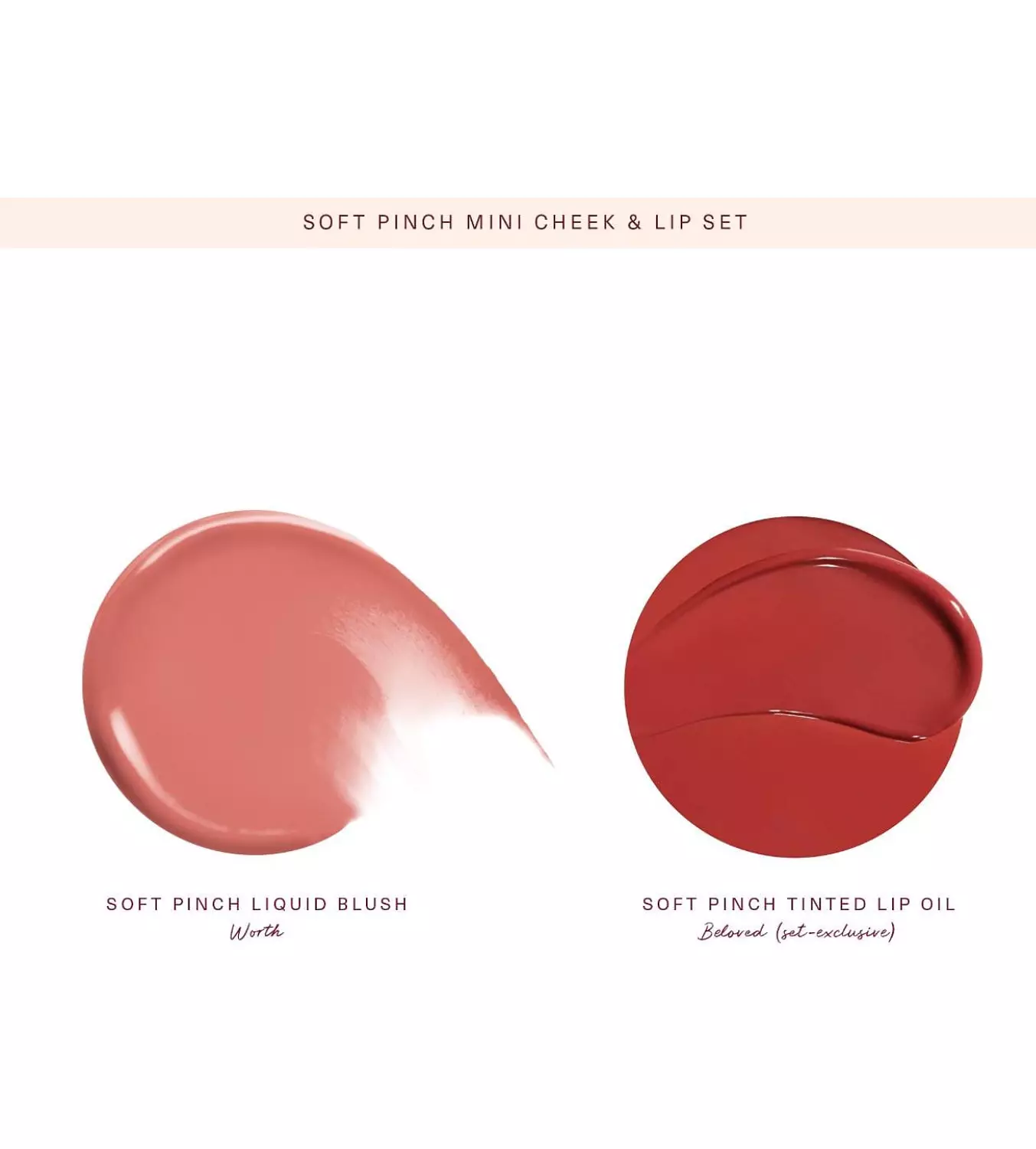 Rare Beauty Mini Soft Pinch Liquid Blush and Lip Oil Set 1