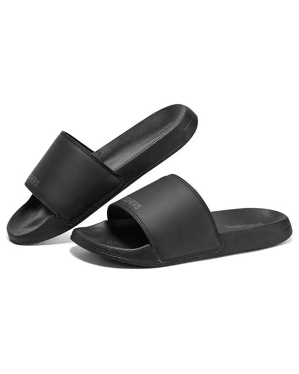   Sketches Men's Black Side Lines 2 image