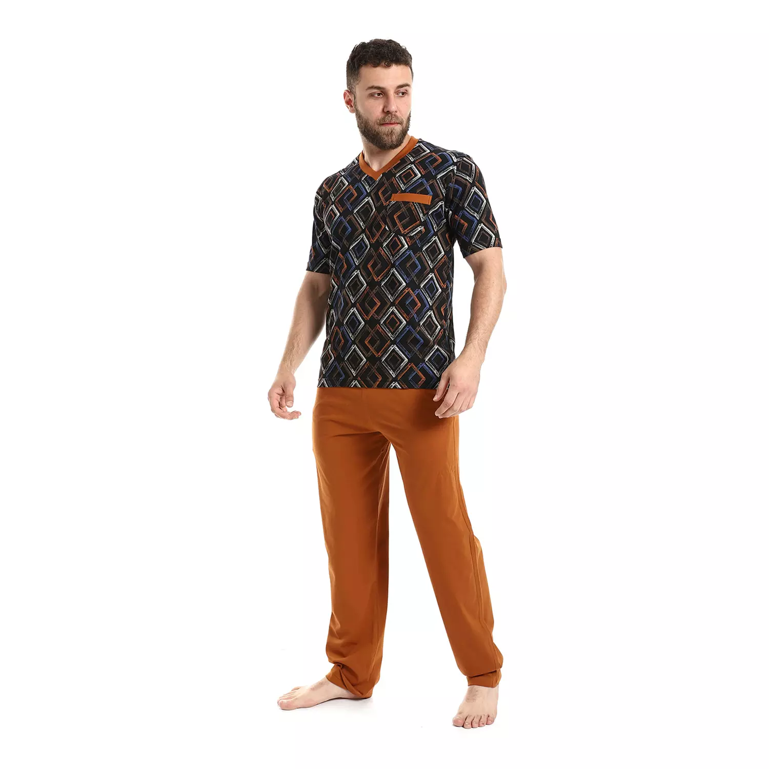 Men Printed Training - 2595 -  Black * Multicolored hover image