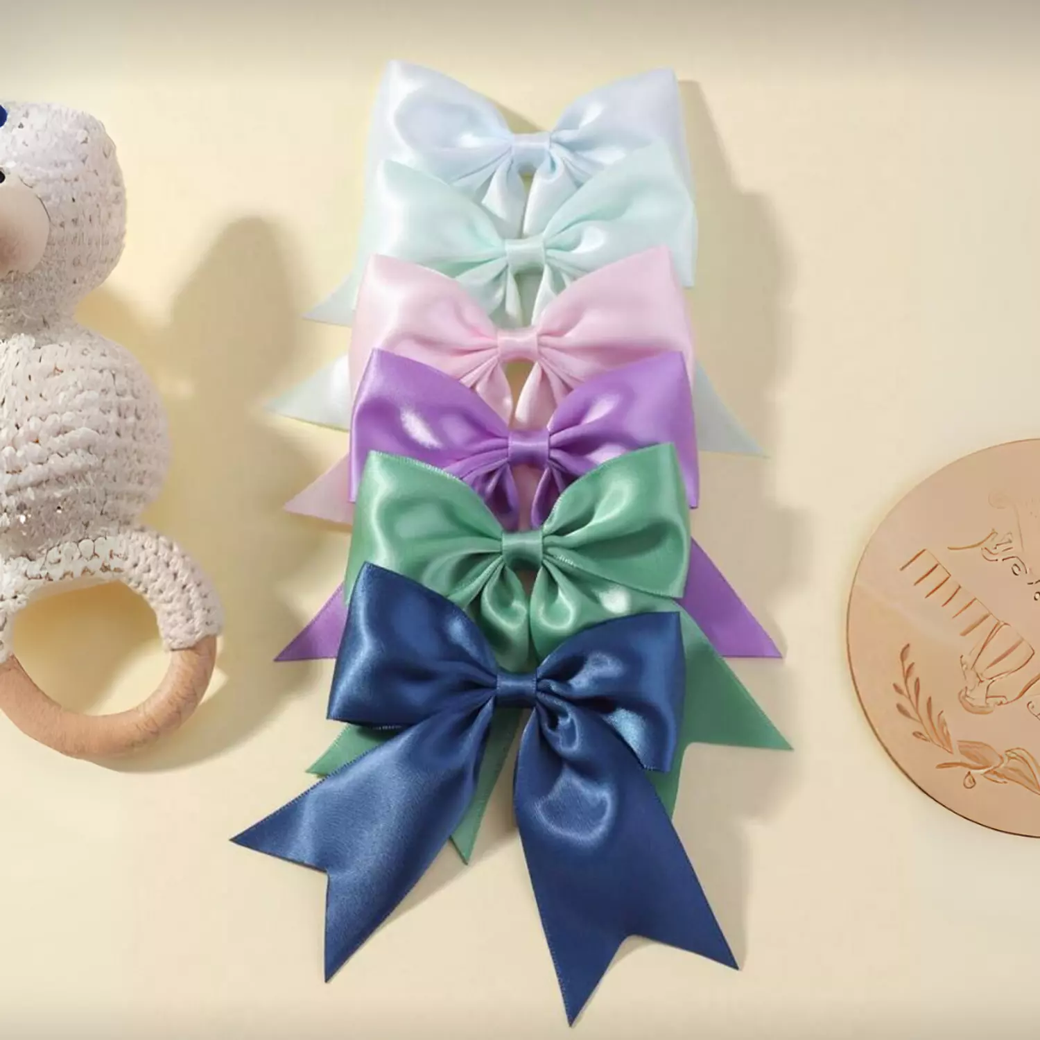 Morandi Ribbon 1 Pc Hair Clip 2