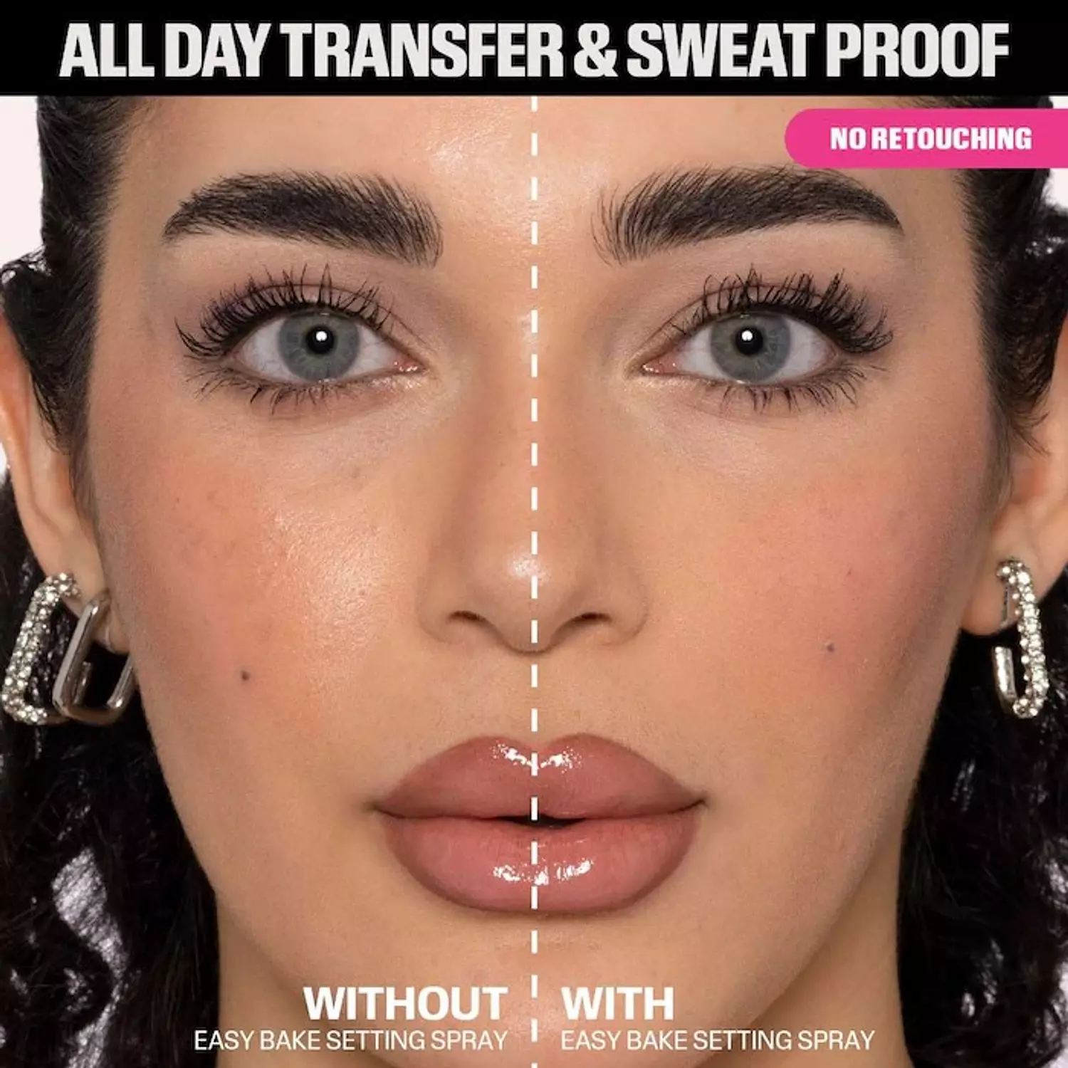 HUDA BEAUTY  Easy Bake Blurring Setting Spray with 16-Hour Wear 2