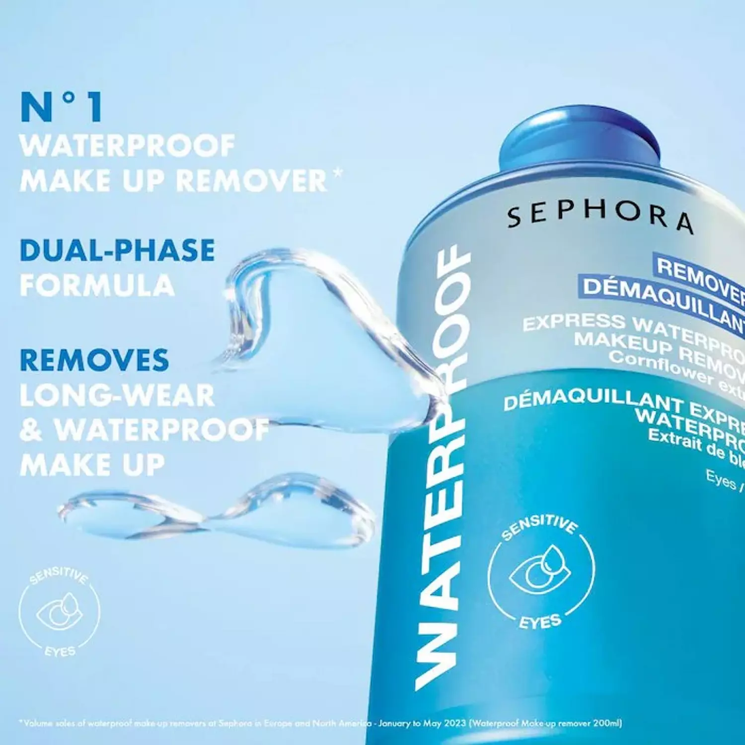 SEPHORA COLLECTION Mini Express Waterproof Makeup Remover 10 ml 1