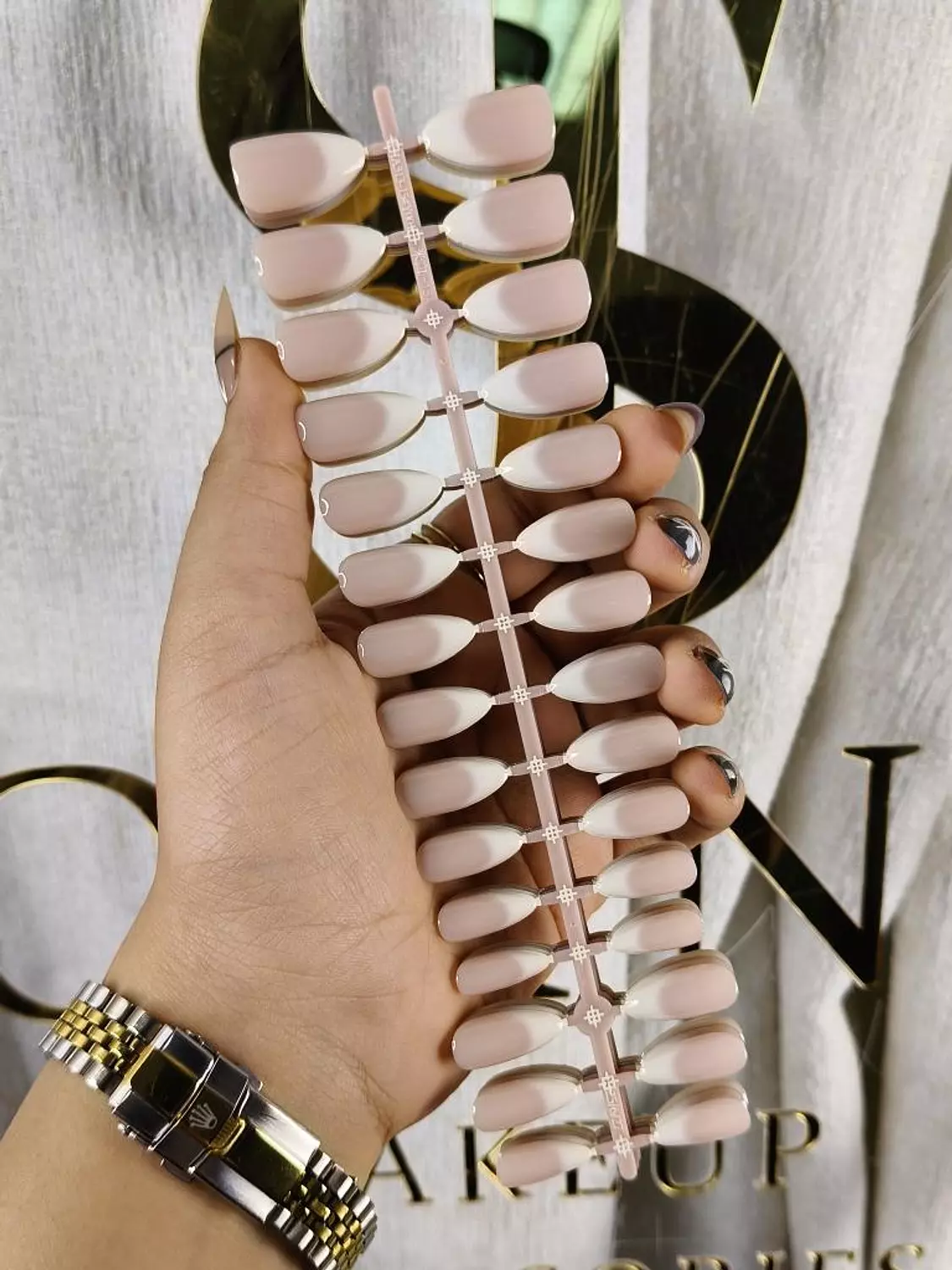 Shein colourful nails  2