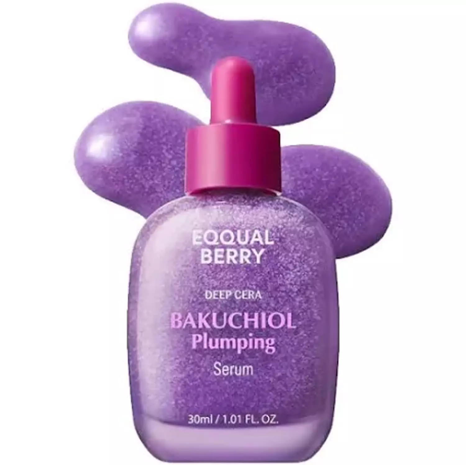 Eqqual berry bukuchiol plumping serum - 30ml image