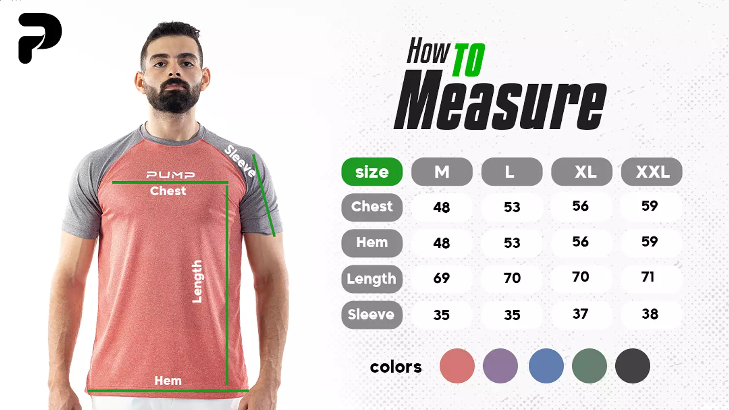 GREEN X GRAY CONTRAST TEE 6