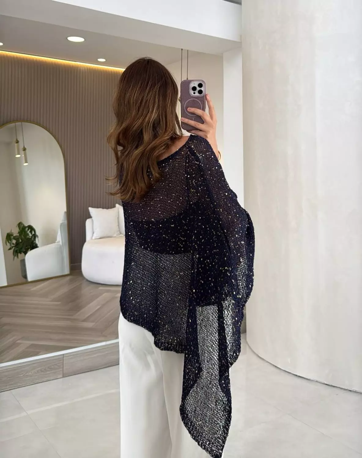 Glitter ponsho 1