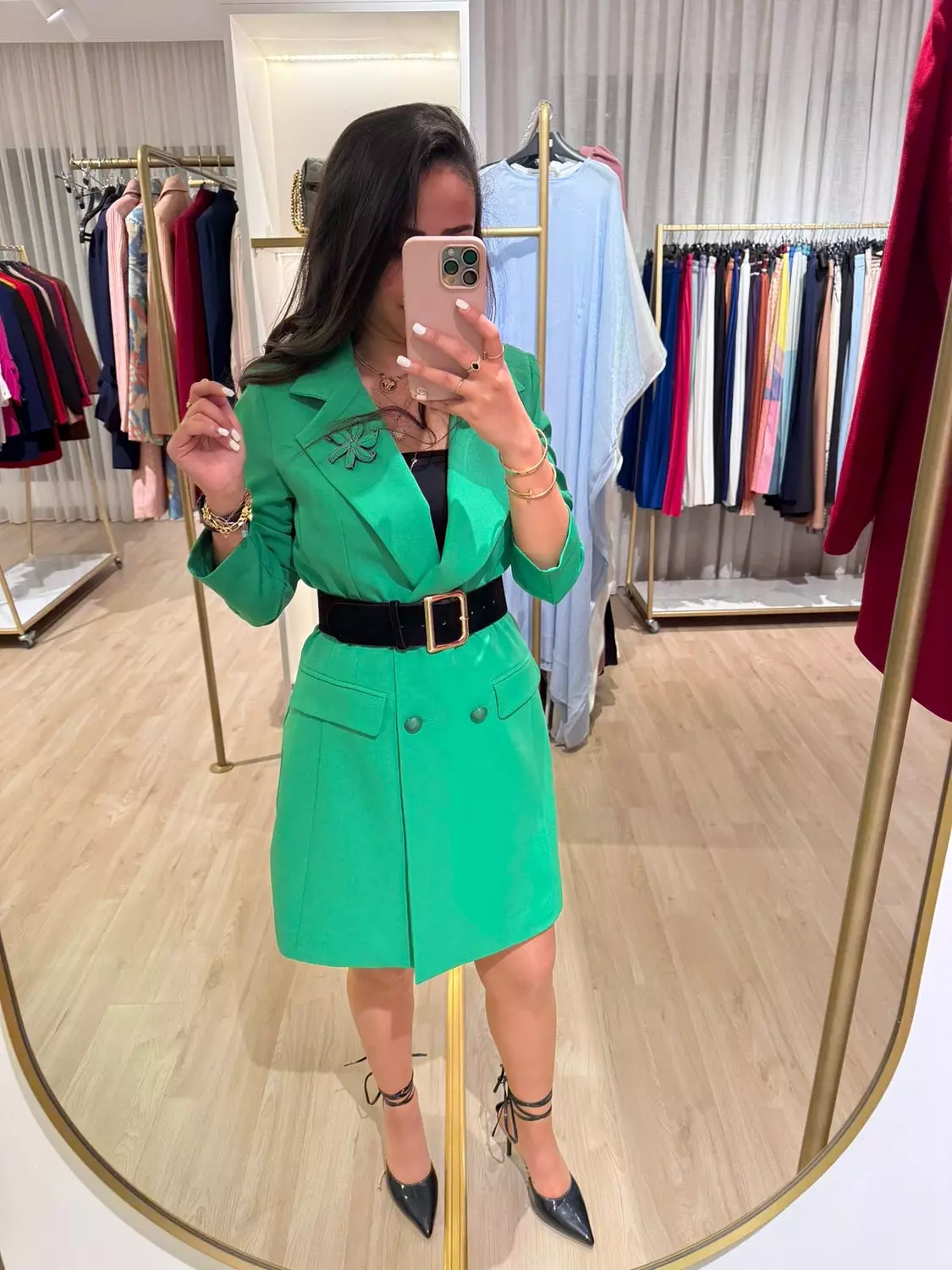 GREEN DRESS BLAZER  3