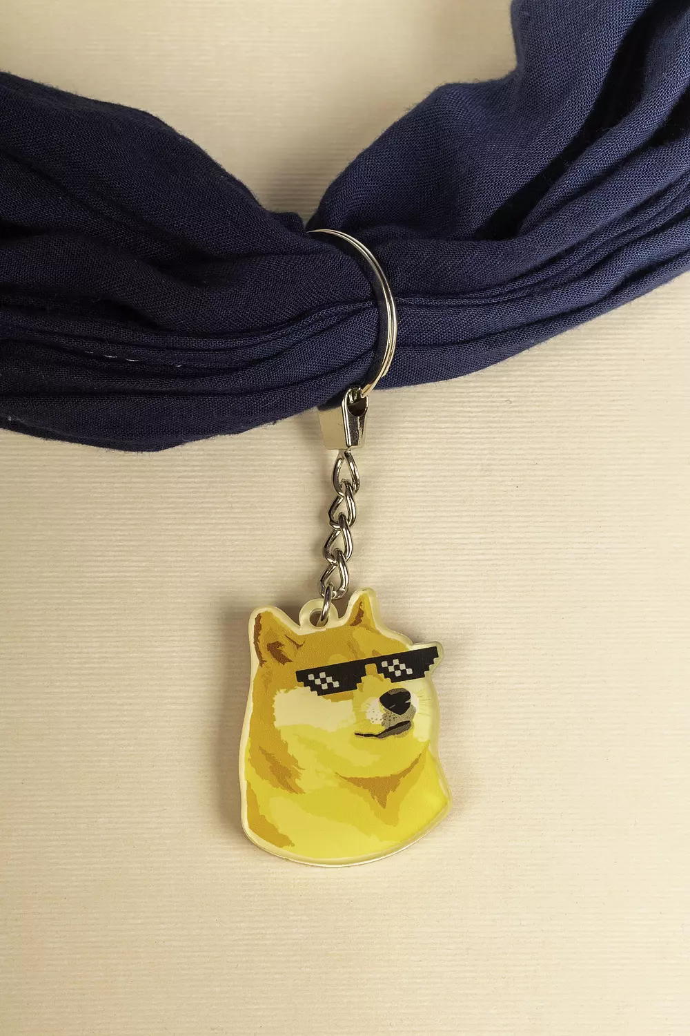Cool Dog Acrylic keychain image
