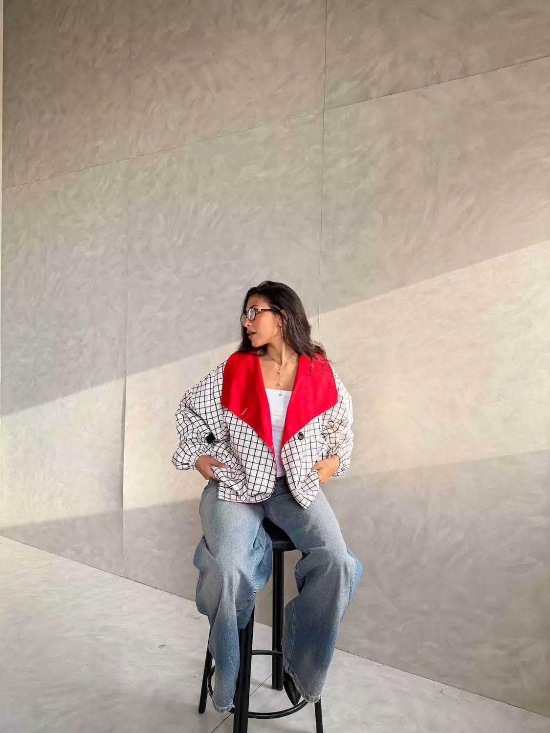 Scarlet Contrast Jacket 5