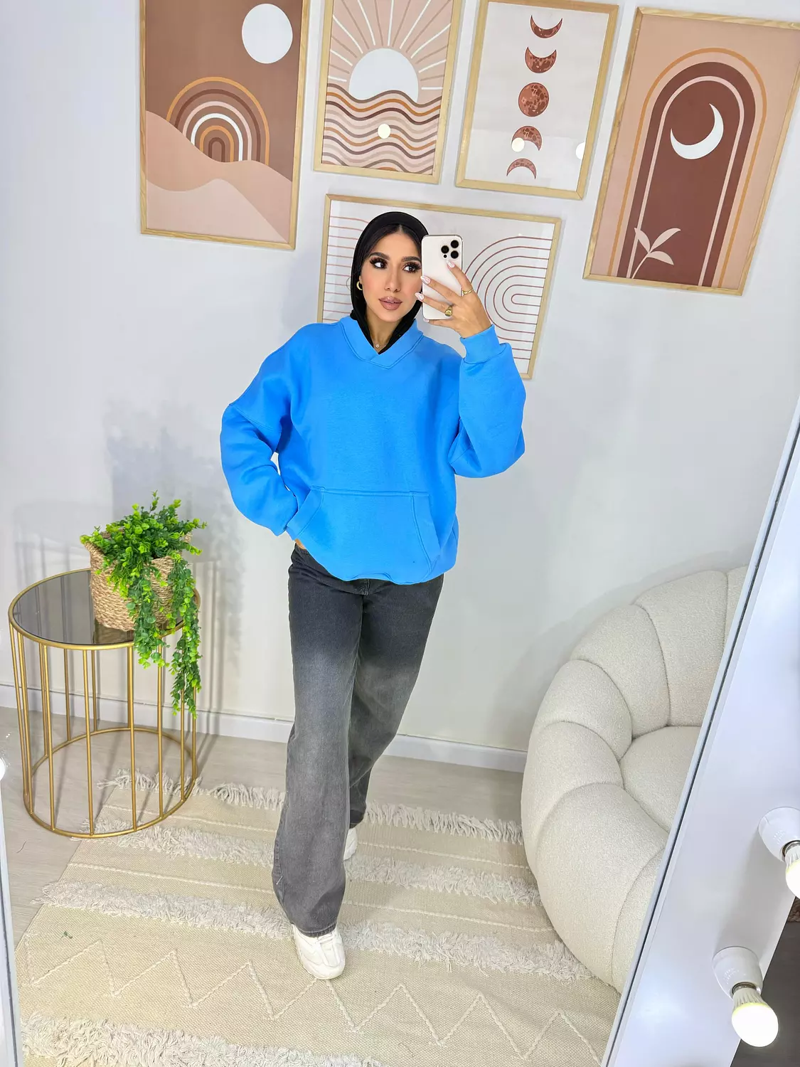 Hoodie Light Blue image