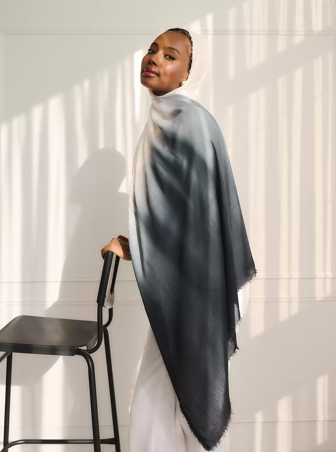 Ombre cotton - navy  image