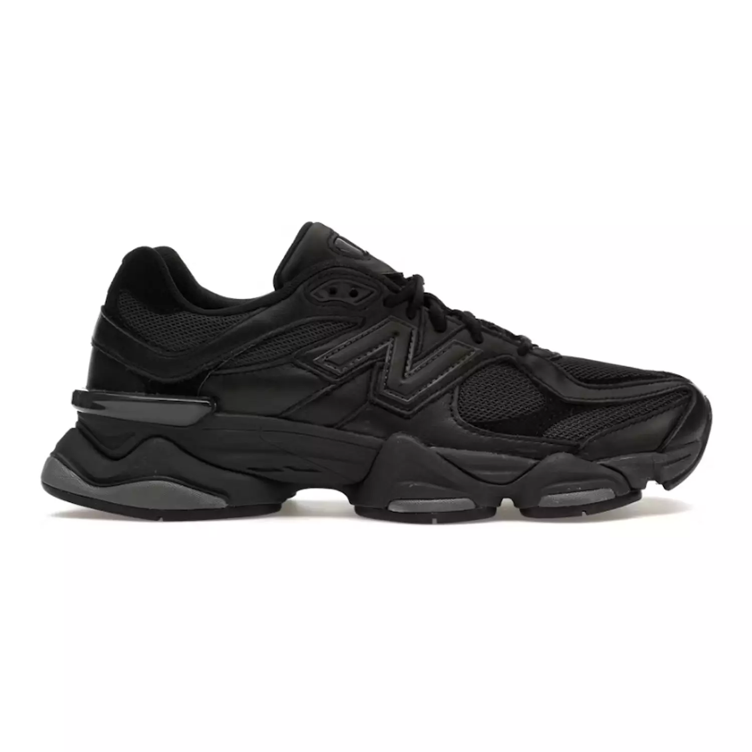 New Balance 9060 – Triple Black Leather image