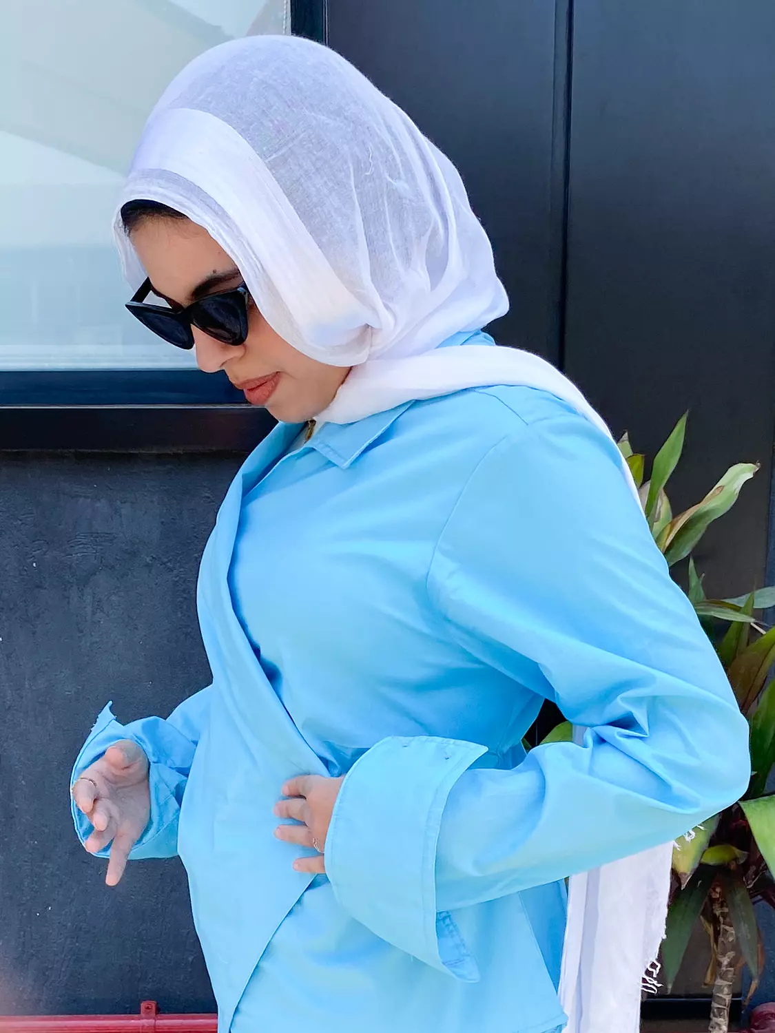 Veya Blouse Baby Blue  18