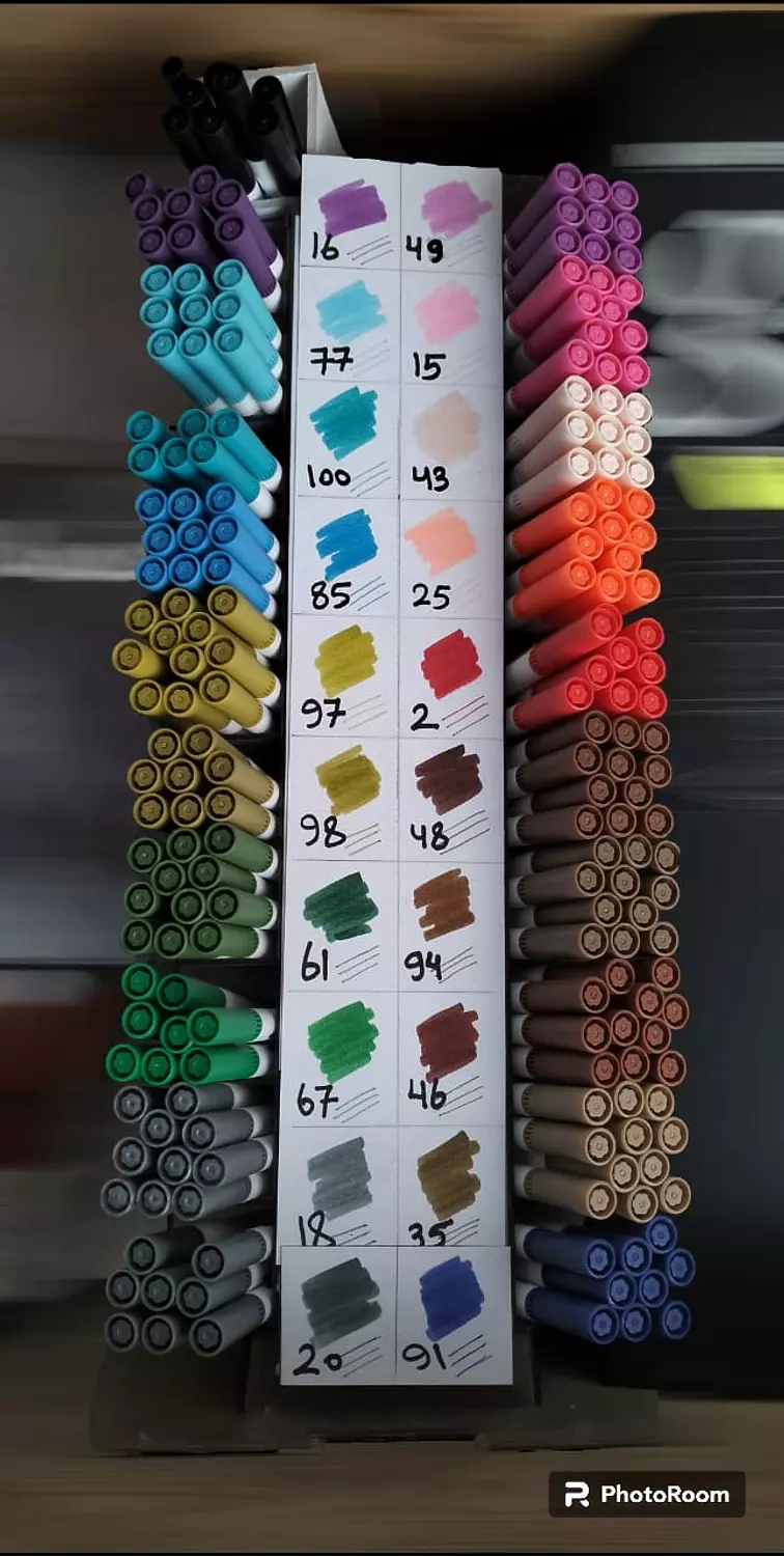  Watercolor Brush Marker Pen 1