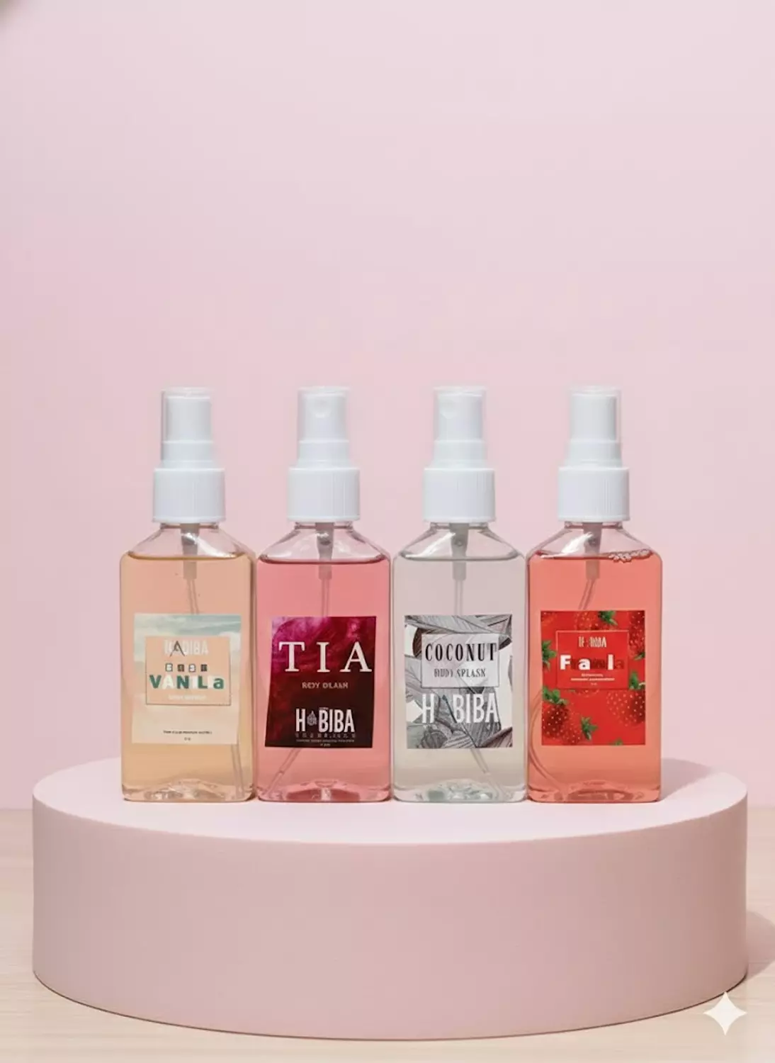  ( MINI BODY SPLASH SET ( 4 Pieces image