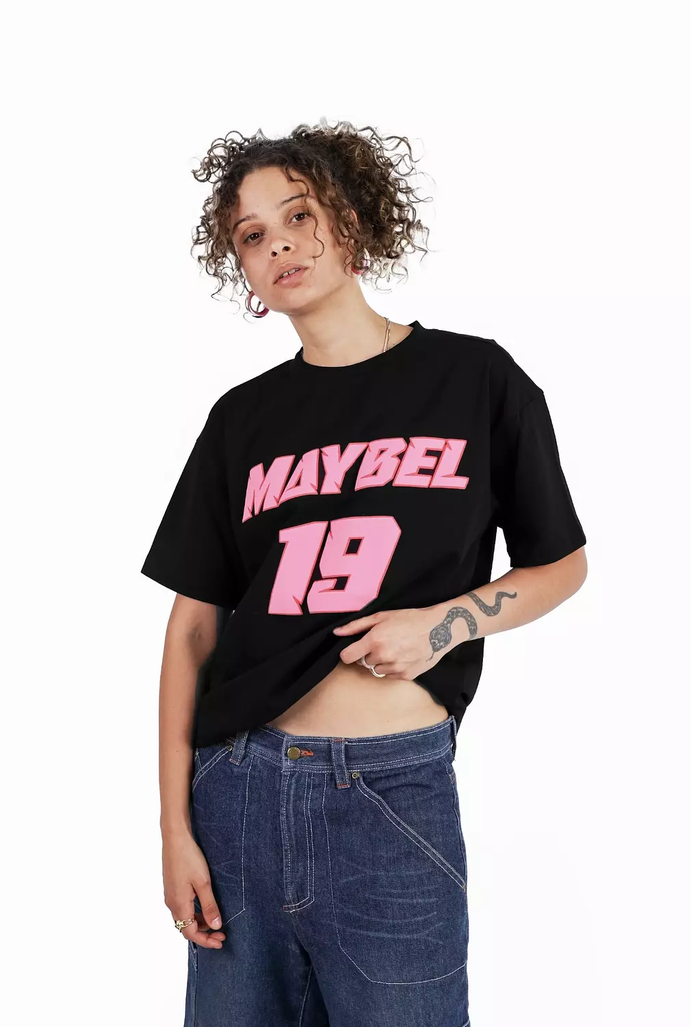 Maybel statment 19 oversized tee  image