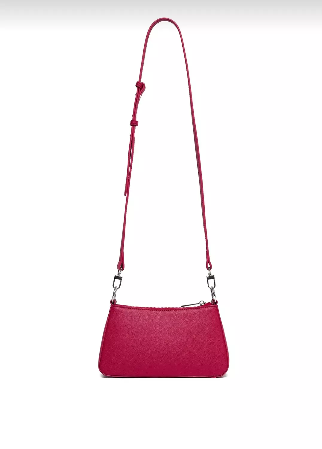 Fuchsia Cross bag with chain hover image